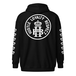 HLR Crown : Unisex heavy blend zip hoodie