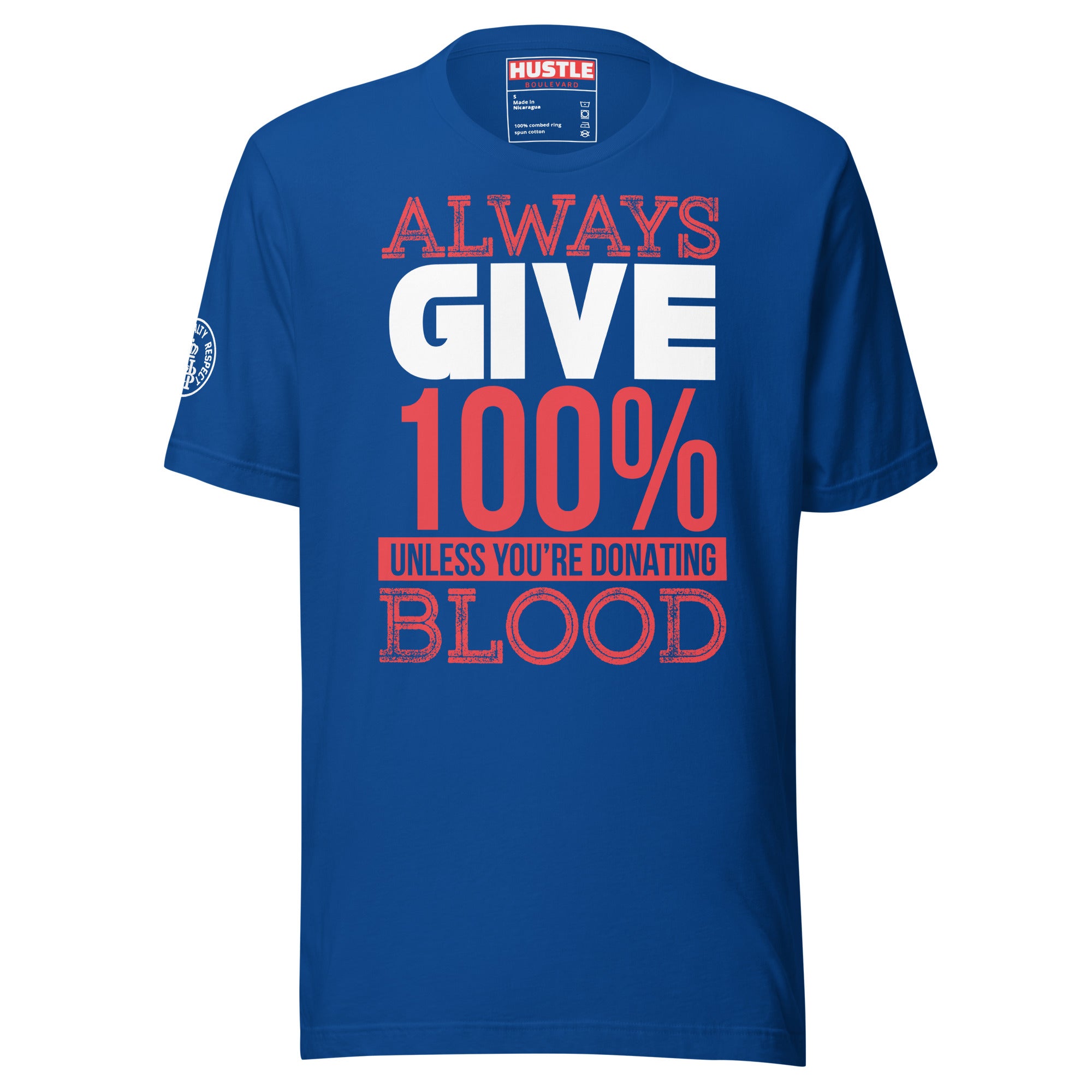 GIVE 100 : Unisex t-shirt